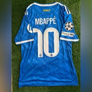 Mbappe Madrid jersey